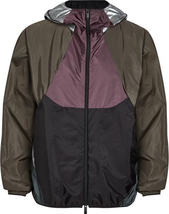 Moncler Sormiou Packable Hooded Nylon Windbreaker Jacket - Purple - 3 (UK40 / L)