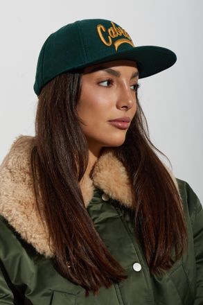 Willy Chavarria Cabron Baseball Cap, Unisex, Green