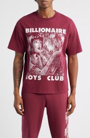 Billionaire Boys Club Giant Graphic T-Shirt in Rhododendron at Nordstrom Rack, Size Xxx-Large