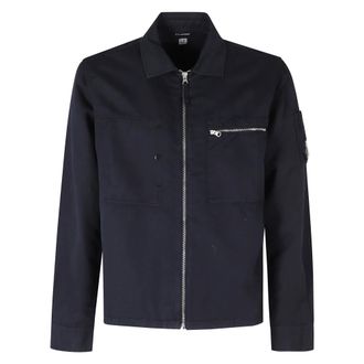 C.P. Company Light Jackets, male, Blue, Size: XL Light Jackets