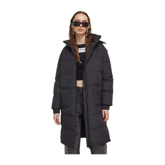 Moschino Jassen, Dames, Zwart, L, Parkas