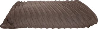Issey Miyake Silk Wool Pleats Stole - Dames - Clutches - Bruin - ONE Size - Wol - Tassen