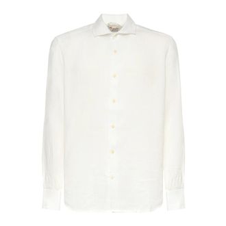 MC2 Saint Barth Casual Shirts, male, White, Size: 2XL Classic Shirt