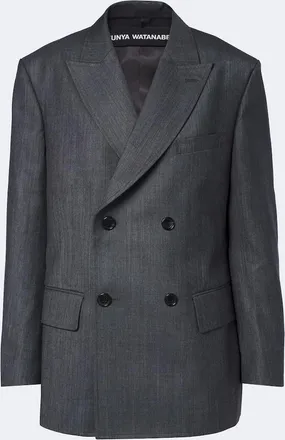 Junya Watanabe Double-breasted wool blazer