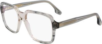 Victoria Beckham Gray Acetate Glasses Womens (Frames)