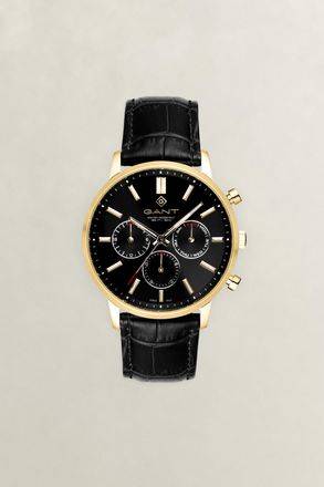 GANT Men East Hill Day-Date Watch (ONE SIZE) BLACK