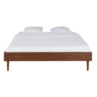 Maisons du monde Cama vintage de madera de pino maciza 160x200 cm con somier