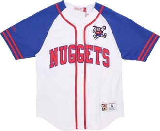 Mitchell & Ness Denver Nuggets NBA Shirt Jersey - Heren - T-shirts - Veelkleurig - L - Katoen - Tops