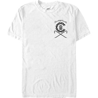 Crooks & Castles Mens Crooks & Castles Ancient Tower Badge Graphic T-Shirt in White at Nordstrom, Size Xxx-Large