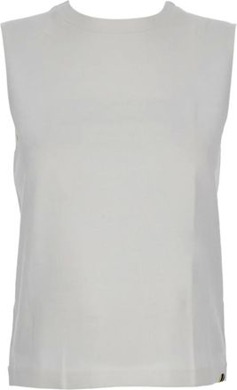 Extreme Cashmere Top smanicato - Bianco