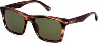 Police Mens SPLN35 55 09N3 Sunglasses - Brown - One Size
