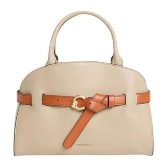 Coccinelle Handbags, female, Beige, Size: ONE SIZE Sabine New Tricolor
