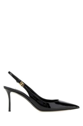 Dolce & Gabbana Black Leather Pumps