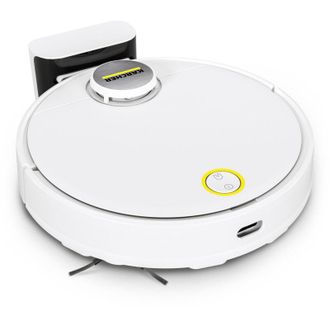 Karcher Robot Aspirador Rcv 3, Conectado Por App, Navegaci&oacute;n L&aacute;ser Lidar Detecci&oacute;n De Piezas Y Obst&aacute;culos Autonom&iacute;a: 120 Min