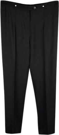 Christopher Kane Black crepe tailored trousers Size 34/86