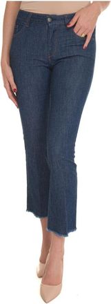 Fay 5T Leggero 5-Pocket Denim Jeans - Dames - Cropped Jeans - Blauw - W32 - Denim - Jeans