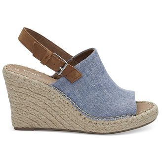Toms Toms Monica Blauw Dames Sandalen