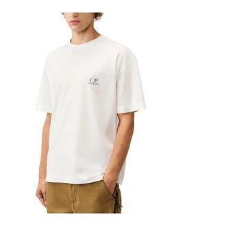 C.P. Company C.p. Company, Uomo, Top, Bianco, M, new