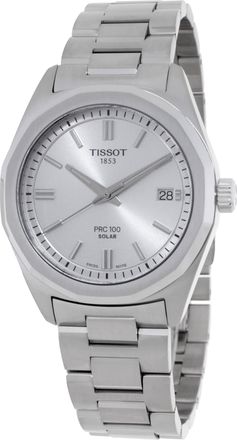 Tissot Solar Quartz Silver Dial Ladies Watch T1518221103100