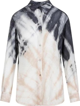Gabriela Hearst Ferrara Shirt - Dames - Overhemden - Veelkleurig - S - Wol - Overhemden