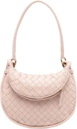 Bottega Veneta Pre-owned Shoulder Bags, female, Pink, Size: ONE SIZE Pre-owned Gemelli Shoulder Bag