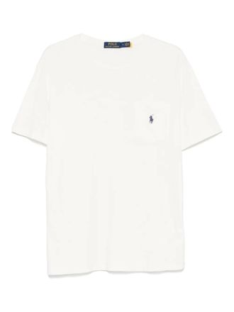 Polo Ralph Lauren Polo Pony-embroidered T-shirt - White