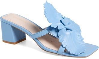 Cecelia New York Happy Leather Sandal in Blizzard Blue at Nordstrom, Size 10.5