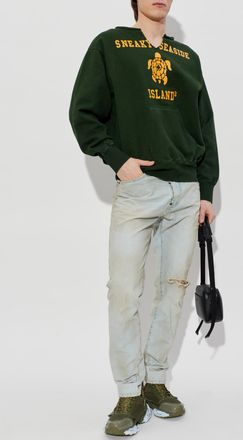 Dsquared2 Sweatshirt With Logo, Mens, Green