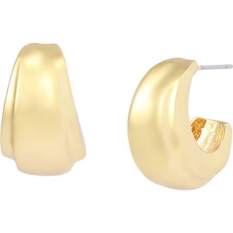 Robert Lee Morris Chubby Huggie Earrings in Gold at Nordstrom