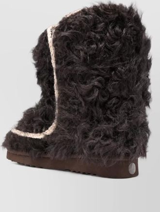 Mou shearling slippers
