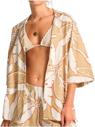 Billabong Beach Side Bluse f&uuml;r Damen | beige