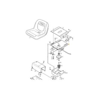 STIGA Sports Placa De Asiento Inferior Fija Original Stiga - 1134-6068-01