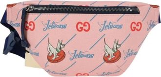 Gucci Pre-owned Leather crossbody-bags - Dames - Vintage Heuptassen - Roze - ONE Size - Leer - Vintage
