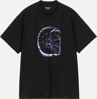 Carhartt Work in Progress Mens Carhartt WIP S/S Shattered T-Shirt - Black - Size: 42