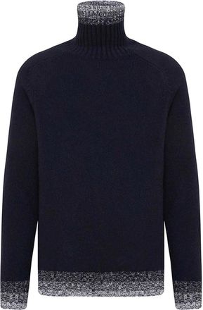 Malo Navy blue turtleneck
