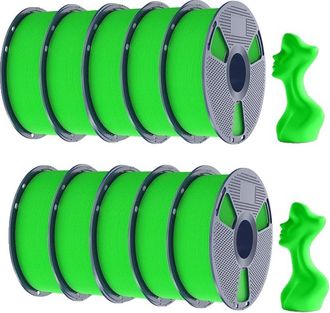 OEM Filamento 3d, Textura Mate, Impresi&oacute;n De Alta Velocidad, Hsmpetg Verde