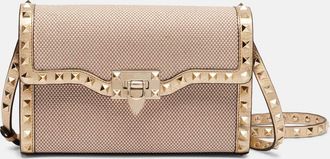 Valentino Garavani Borsa a tracolla Rockstud Small in canvas