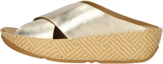 FitFlop Dames, Schoenen, Geel, Maat: 41 EU Leer