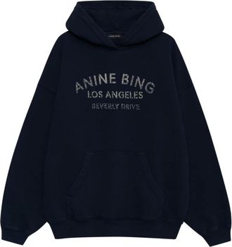 Anine Bing Mujer, Sudaderas, Azul, Talla: XS