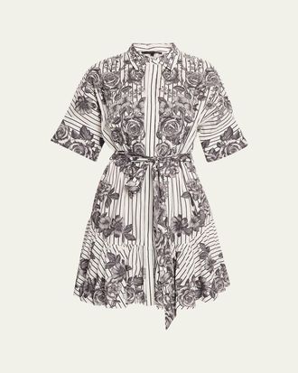 Kobi Halperin Hayden Belted Mini Dress
