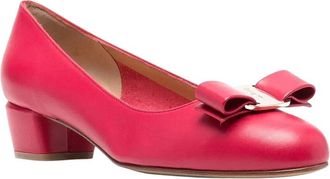 Ferragamo Vara-Bow Leather Pump