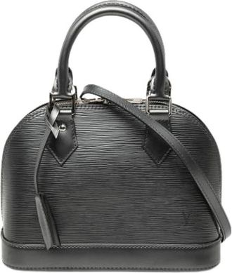 Louis Vuitton Pre-owned Alma BB - Dames - Vintage Handtas - Zwart - ONE Size - Leer - Vintage