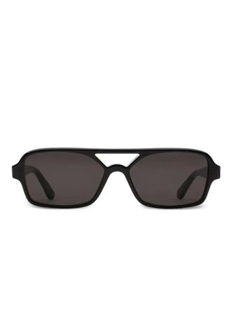 Retro Superfuture Vico pilot-frame sunglasses - Black