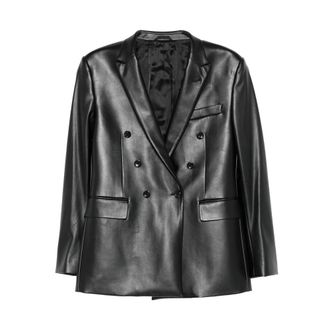 Reveres 1949 Double-breasted Leather Jacket