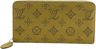 Louis Vuitton Portafoglio lungo Pre-owned Mahina (bi-fold) - - Pre-owned - Donna - Giallo - ONE SIZE
