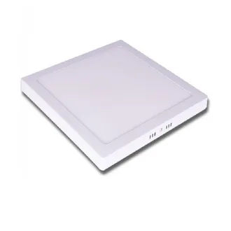 Trade Shop Trade Shop Traesio - Pannello Plafoniera Led 24w Quadrato Luce Bianco Caldo Freddo Naturale - -bianco Naturale