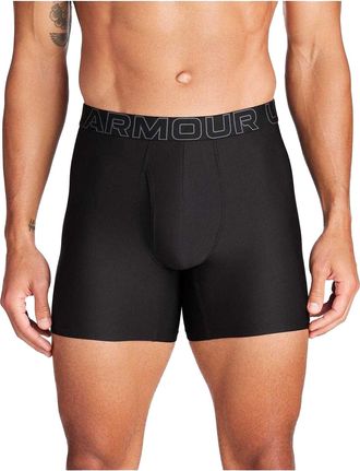 Under Armour Performance Boxershorts Heren (Set van 3) (Zwart)