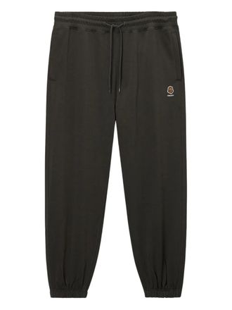 Fingercroxx elasticated-cuffs track pants - Black