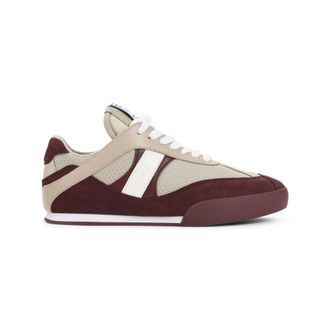 Chlo&eacute; Beige Round Toe Sneakers