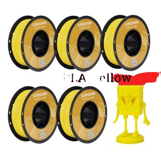 OEM Filamento Para Impresi&oacute;n 3d, Material Pla, 1,75 Mm De Di&aacute;metro, 5 Kg, Color Amarillo